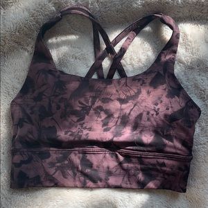 Lululemon Energy Long Line Bra size 4